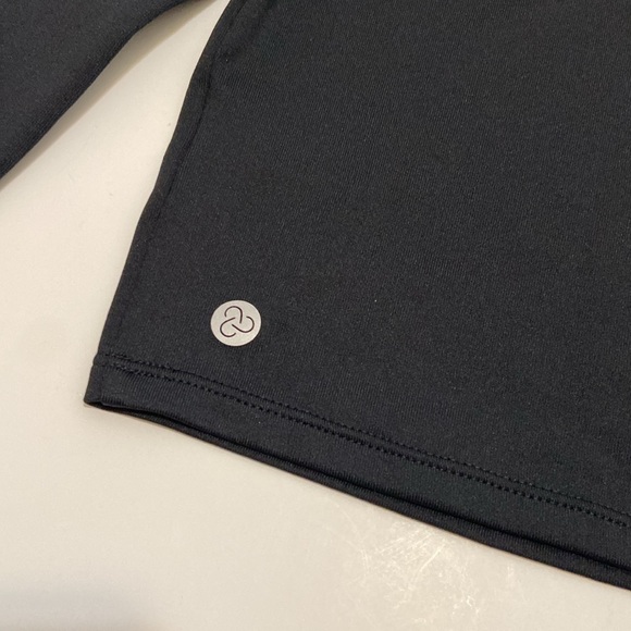 Zella girls black mesh hooded pullover size Small (7/8) NWT - Picture 6 of 7